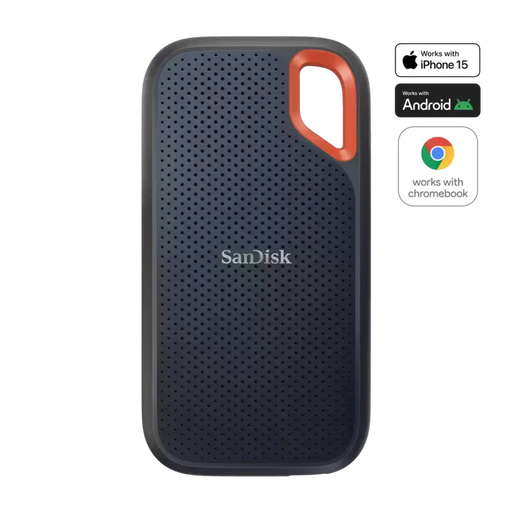 SANDISK 2TB EXTREME PORTABLE E61 SDSSDE61 - 2T00 - IN25 - SWIFT PERIPHERALS1092332