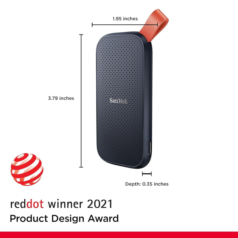 SANDISK 2TB PORTABLE E30 SSD SDSSDE30 - 2T00 - G26 - SWIFT PERIPHERALS1092633