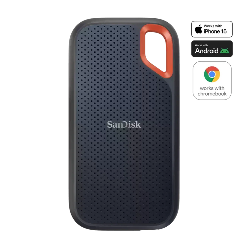 SANDISK 4TB EXTREME PORTABLE E61 SSD SDSSDE61 - 4T00 - IN25 - SWIFT PERIPHERALS1092634