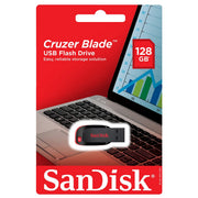 SanDisk Cruzer Blade USB 2.0 Pendrive - SWIFT PERIPHERALSSDCZ50-128G-I35