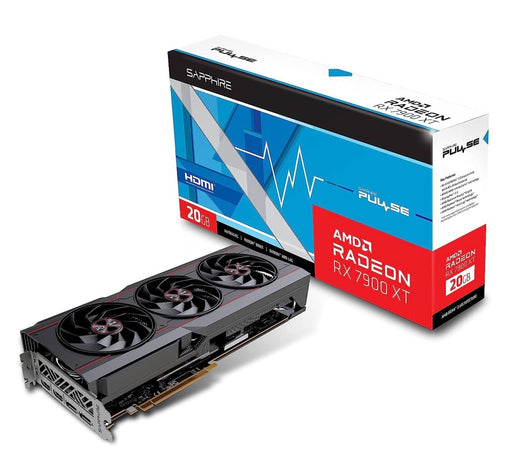 SAPPHIRE AMD RADEON RX7900XT 20GB PLUSE GAMING OC GRAPHIC CARD - SWIFT PERIPHERALS1085819