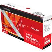 SAPPHIRE AMD RADEON RX7900XTX 24GB PULSE GAMING OC GRAPHIC CARD - SWIFT PERIPHERALS1086548