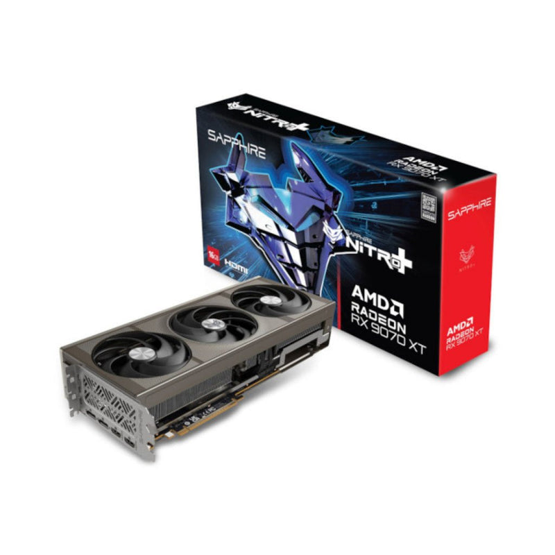 Sapphire NITRO+ AMD Radeon RX 9070 XT 16GB GDDR6 256 - Bit Graphics Card - SWIFT PERIPHERALS11348-01-20G
