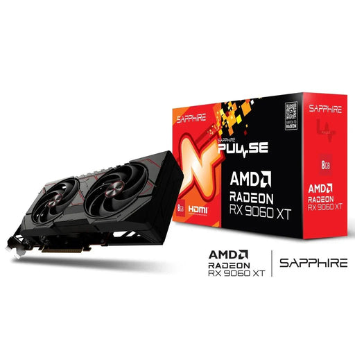 Sapphire PULSE AMD Radeon RX 9060 XT 8Gb GDDR6 128 - Bit Graphics Card - SWIFT PERIPHERALS11350-04-20G