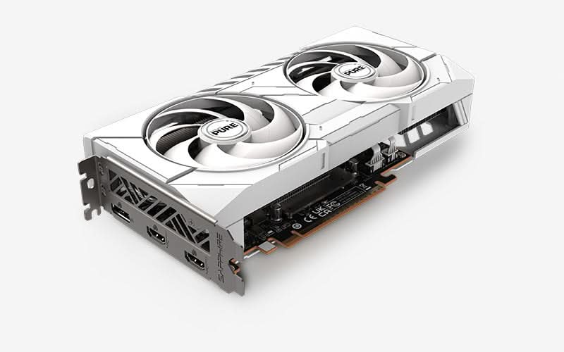 SAPPHIRE PURE RADEON RX 9060 XT 16GB GDDR6 GRAPHICS CARD - SWIFT PERIPHERALS1094110