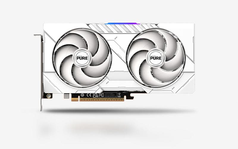 SAPPHIRE PURE RADEON RX 9060 XT 16GB GDDR6 GRAPHICS CARD - SWIFT PERIPHERALS1094110
