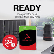 Seagate IronWolf 4TB NAS 3.5" SATA 6Gb/s 5400RPM Desktop Internal Hard Disk Drive - SWIFT PERIPHERALSST4000VN006