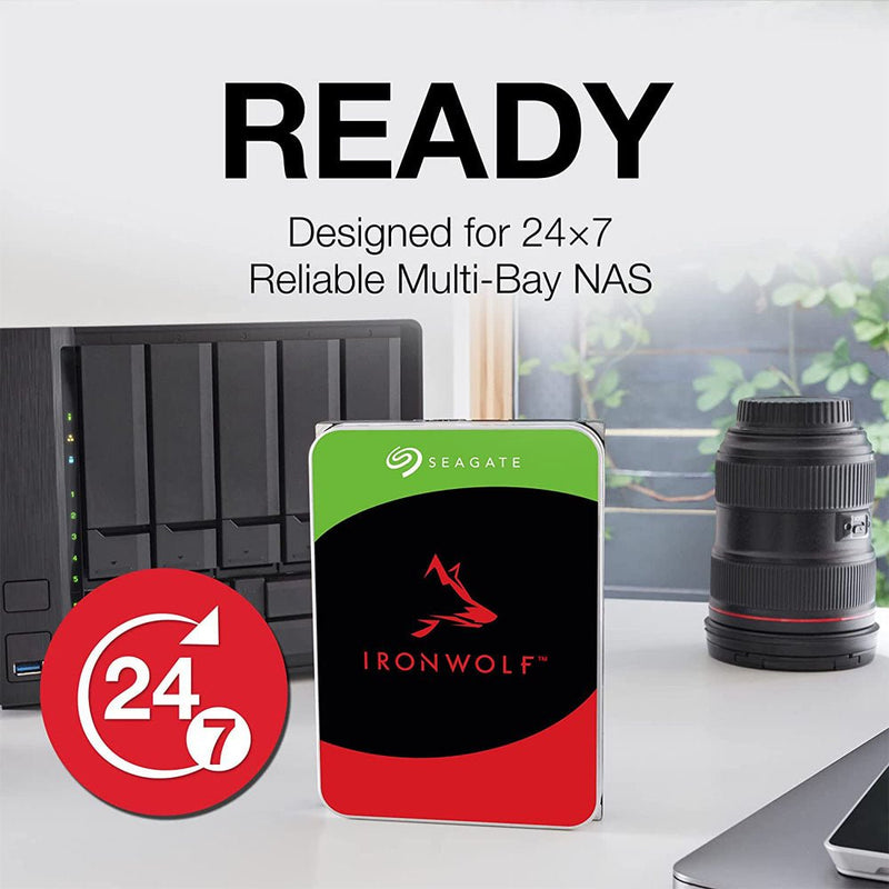 Seagate IronWolf 4TB NAS 3.5" SATA 6Gb/s 5400RPM Desktop Internal Hard Disk Drive - SWIFT PERIPHERALSST4000VN006