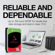Seagate IronWolf 4TB NAS 3.5" SATA 6Gb/s 5400RPM Desktop Internal Hard Disk Drive - SWIFT PERIPHERALSST4000VN006