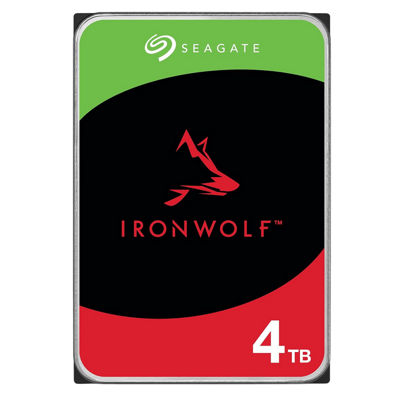 Seagate IronWolf 4TB NAS 3.5" SATA 6Gb/s 5400RPM Desktop Internal Hard Disk Drive - SWIFT PERIPHERALSST4000VN006