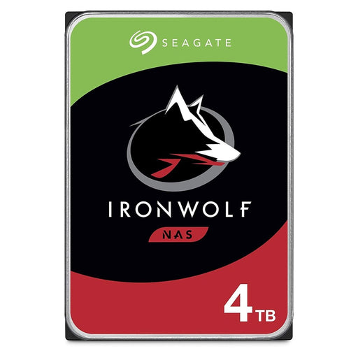 SEAGATE IRONWOLF 4TB NAS INTERNAL SATA HARD DRIVE ST 4000VN006 - SWIFT PERIPHERALS102272