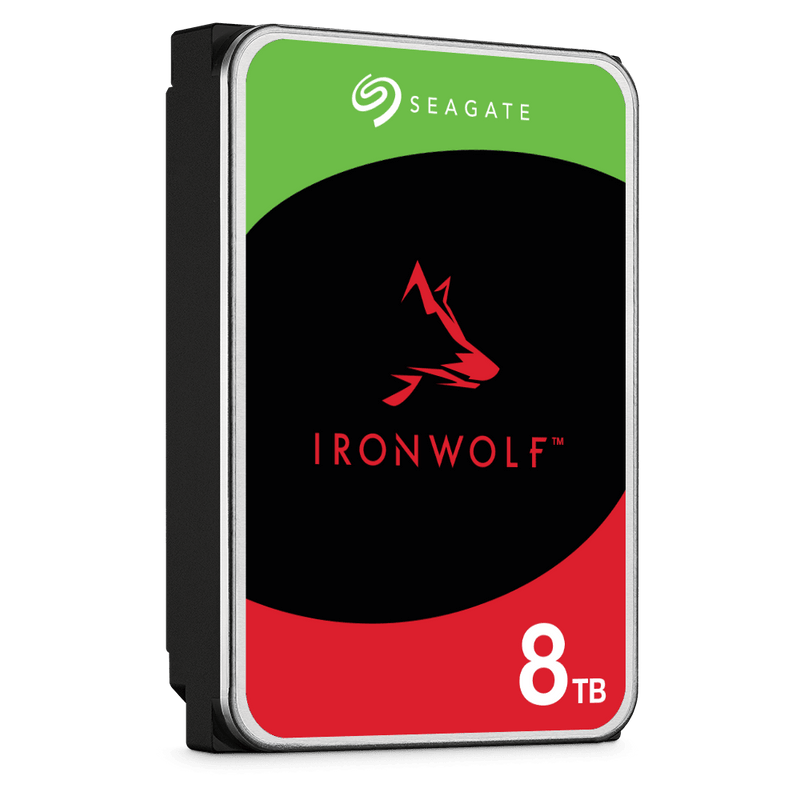 Seagate IronWolf 8TB NAS 3.5" 7200RPM SATA 6Gb/s Desktop Internal Hard Disk Drive - SWIFT PERIPHERALSST8000VN004