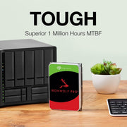 Seagate IronWolf 8TB NAS 3.5" 7200RPM SATA 6Gb/s Desktop Internal Hard Disk Drive - SWIFT PERIPHERALSST8000VN004