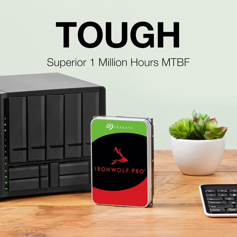 Seagate IronWolf 8TB NAS 3.5" 7200RPM SATA 6Gb/s Desktop Internal Hard Disk Drive - SWIFT PERIPHERALSST8000VN004