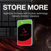 Seagate IronWolf 8TB NAS 3.5" 7200RPM SATA 6Gb/s Desktop Internal Hard Disk Drive - SWIFT PERIPHERALSST8000VN004