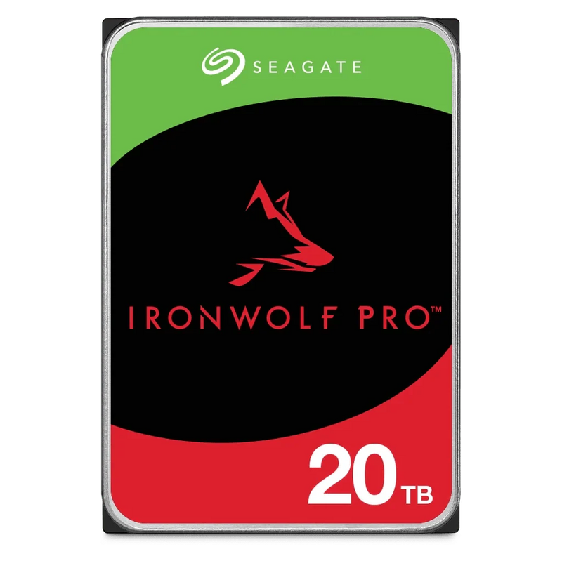 Seagate IronWolf Pro 20TB 3.5" 7200 RPM Enterprise NAS Internal Hard Disk Drive - SWIFT PERIPHERALSST20000NT001