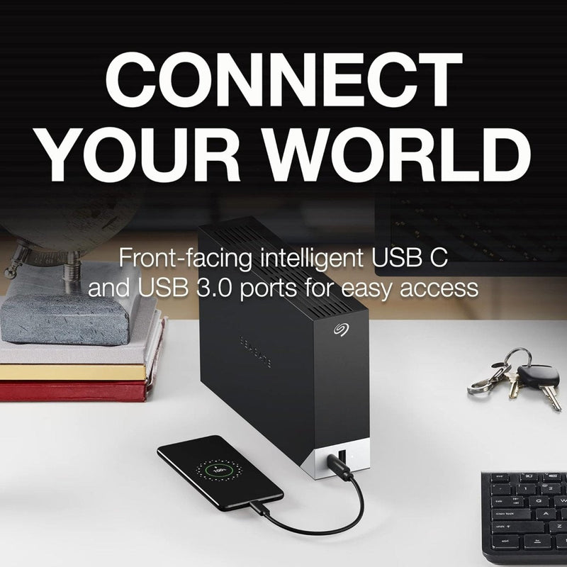 SEAGATE ONE TOUCH HUB 18TB DESKTOP EXTERNAL HDD STLC18000402 - SWIFT PERIPHERALS1083680