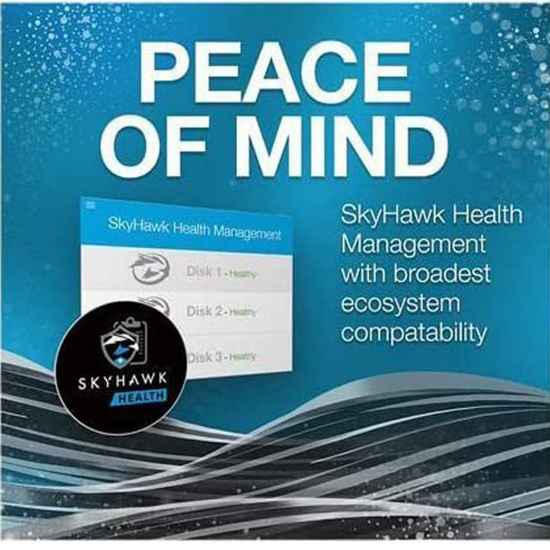 Seagate Skyhawk 4TB 3.5 - inch SATA 7200RPM Surveillance Internal Hard Disk - SWIFT PERIPHERALSST4000VX016