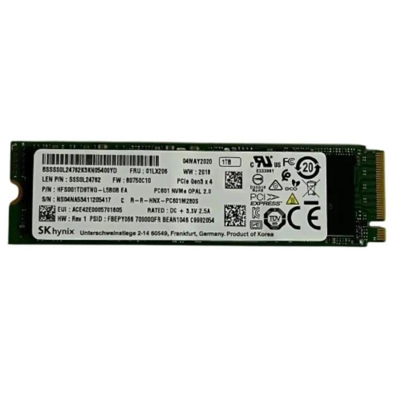 SK Hynix PC601 Internal 1TB M.2 2280 NVMe PCIe Gen3 x4 SSD - SWIFT PERIPHERALSHFS001TD9TNG-L5B0B