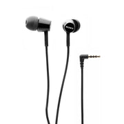 SONY MDR - EX155AP/BQ IN - EAR WIRED HEADPHONES WITH MIC (BLACK) - SWIFT PERIPHERALS1091383