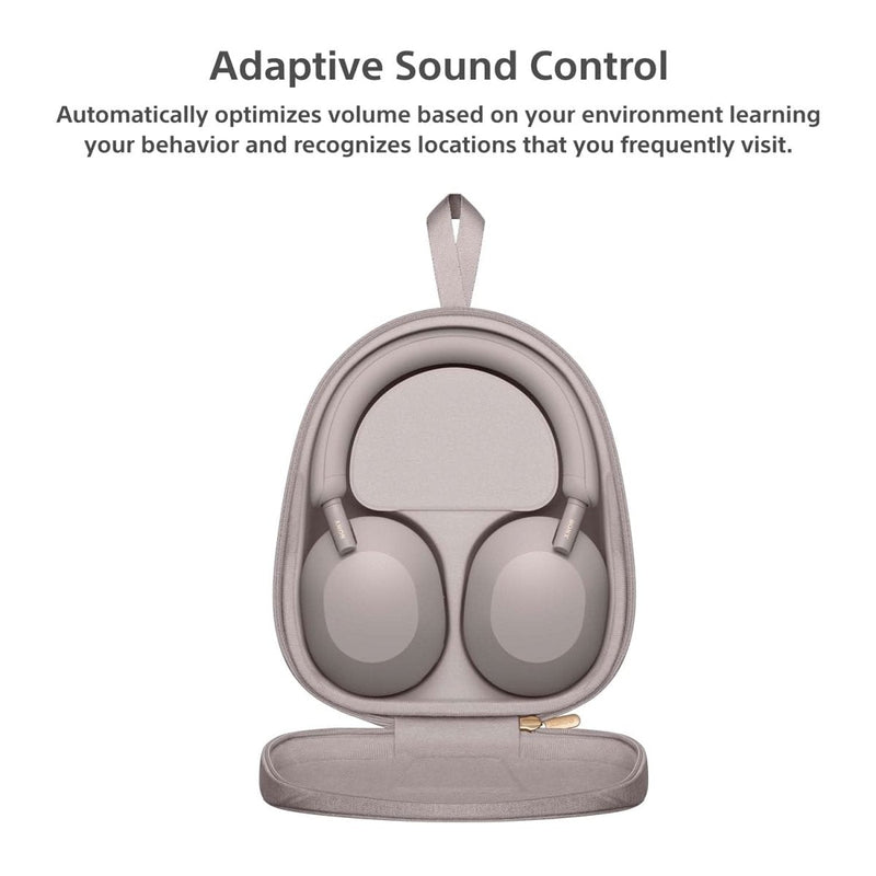 SONY WH - 1000XM5 BLACK BEST ACTIVE NOISE CANCELLING WIRELESS BLUETOOTH OVER EAR HEADPHONES - SWIFT PERIPHERALS1091341
