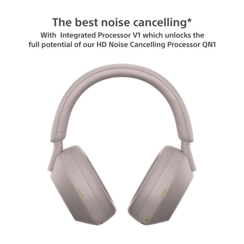 SONY WH - 1000XM5 BLACK BEST ACTIVE NOISE CANCELLING WIRELESS BLUETOOTH OVER EAR HEADPHONES - SWIFT PERIPHERALS1091341