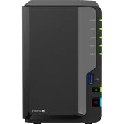 Synology DiskStation DS224+ 2 - Bay Network Attached Storage Enclosure - Black - SWIFT PERIPHERALSDS224+