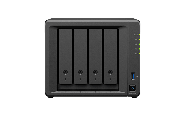 Synology DiskStation DS925+ 4 - Bay Network Attached Storage Enclosure - Black - SWIFT PERIPHERALSDS925+