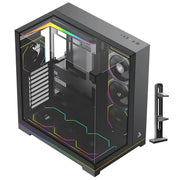 TAG GAMERZ SUPERNOVA MID - TOWER GAMING CABINET BLACK - SWIFT PERIPHERALS1092421