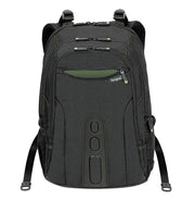 Targus 15.6" Spruce EcoSmart Checkpoint - Friendly Backpack - Black - SWIFT PERIPHERALSTBB013AP