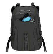 Targus 15.6" Spruce EcoSmart Checkpoint - Friendly Backpack - Black - SWIFT PERIPHERALSTBB013AP