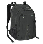 Targus 15.6" Spruce EcoSmart Checkpoint - Friendly Backpack - Black - SWIFT PERIPHERALSTBB013AP