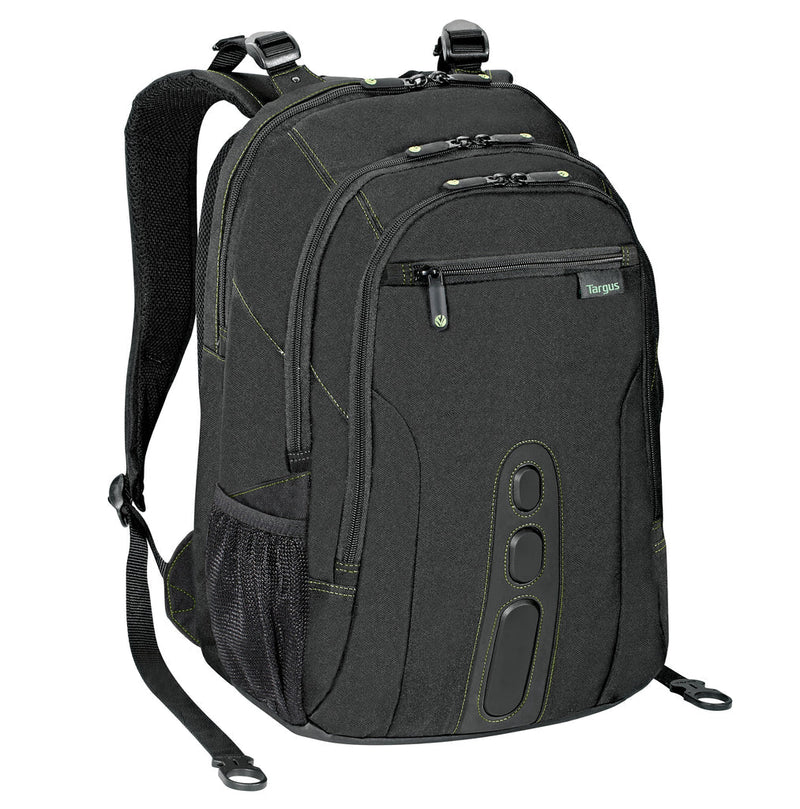 Targus 15.6" Spruce EcoSmart Checkpoint - Friendly Backpack - Black - SWIFT PERIPHERALSTBB013AP