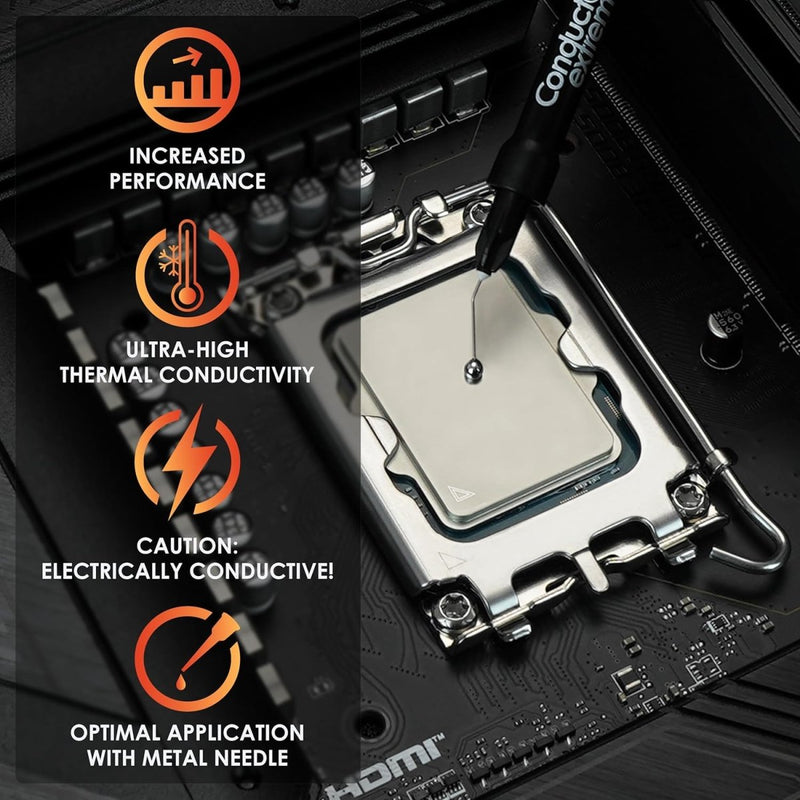 THERMAL GRIZZLY CONDUCTONAUT EXTREME 1 GRAM ULTRA HIGH PERFORMANCE THERMAL PASTE - SWIFT PERIPHERALS1088841