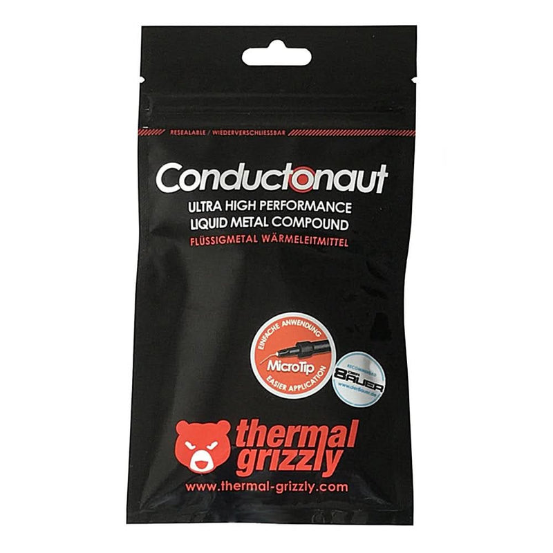 THERMAL GRIZZLY CONDUCTONAUT LIQUID METAL PASTE - 1G - SWIFT PERIPHERALS1088839