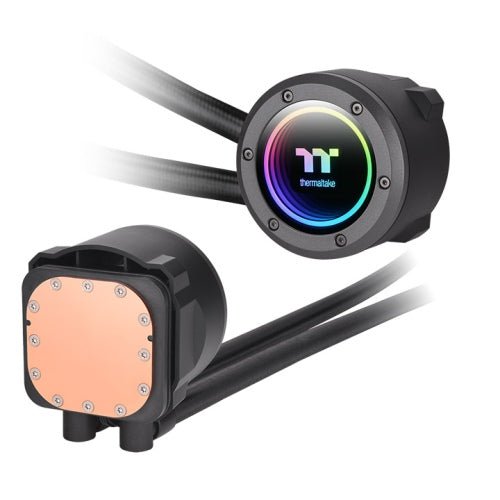 THERMALTAKE 360MM TH360 V2 ARGB AIO LIQUID COOLER BLACK - SWIFT PERIPHERALS1087635