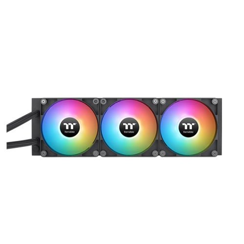 THERMALTAKE 360MM TH360 V2 ARGB AIO LIQUID COOLER BLACK - SWIFT PERIPHERALS1087635
