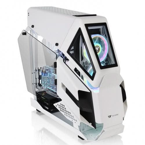 THERMALTAKE AH - T600 FULL - TOWER E - ATX CABINET SNOW WHITE - SWIFT PERIPHERALS105186