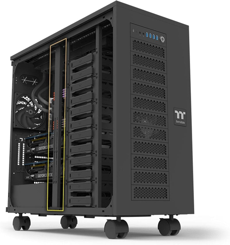 THERMALTAKE AX700 TG SUPER TOWER BLACK CABINET CA - 11B - 00F1WN - 00 - SWIFT PERIPHERALS1094764