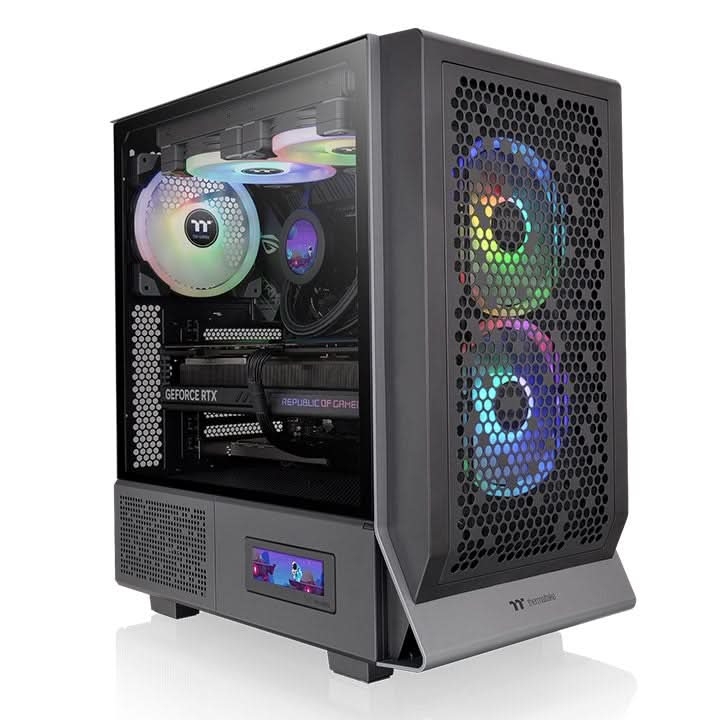THERMALTAKE CERES 300 TG ARGB MID TOWER CHASSIS CA - 1Y2 - 00M1WN - 00 - SWIFT PERIPHERALSCA-1Y2-00M1WN-00