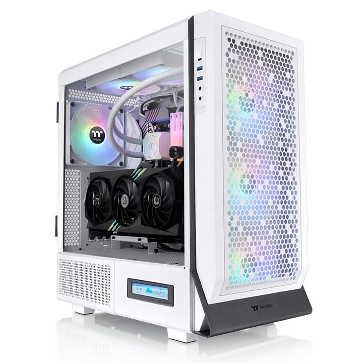 THERMALTAKE CERES 500 TG MID - TOWER MINI ATX ARGB CABINET WHITE - SWIFT PERIPHERALS1087637