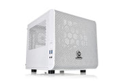 THERMALTAKE CORE V1 MINI ITX CABINET SNOW WHITE - SWIFT PERIPHERALS1083006