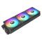 THERMALTAKE CT120 EX ARGB REVERSE PC COOLING FAN, BLACK (3 - FAN PACK) - SWIFT PERIPHERALS1095093
