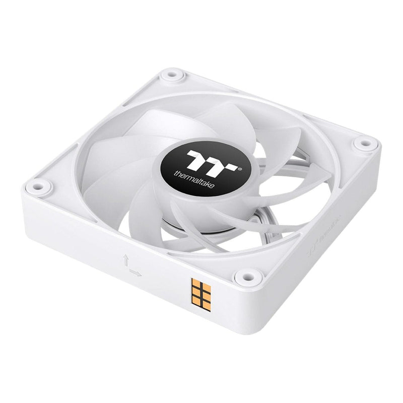 THERMALTAKE CT120 EX ARGB REVERSE PC COOLING FAN WHITE (3 - FAN PACK), CL - F194 - PL12SW - A - SWIFT PERIPHERALS1095094
