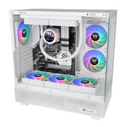 THERMALTAKE CT120 EX ARGB REVERSE PC COOLING FAN WHITE (3 - FAN PACK), CL - F194 - PL12SW - A - SWIFT PERIPHERALS1095094