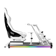 THERMALTAKE GR500 RACING SIMULATOR COCKPIT SNOW WHITE, GSC - R50 - CPASWH - 01 - SWIFT PERIPHERALS1091757