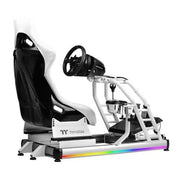 THERMALTAKE GR500 RACING SIMULATOR COCKPIT SNOW WHITE, GSC - R50 - CPASWH - 01 - SWIFT PERIPHERALS1091757