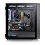 THERMALTAKE H570 TG ARGB MID - TOWER E - ATX CABINET BLACK - SWIFT PERIPHERALS1087640