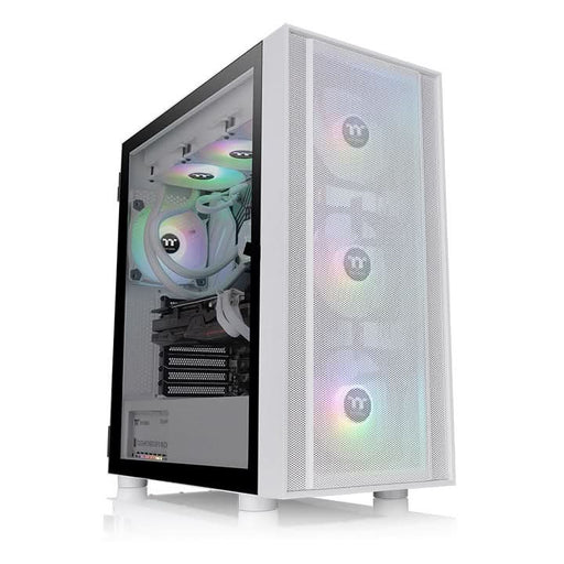 THERMALTAKE H570 TG MID - TOWER ARGB ATX CABINET SNOW WHITE - SWIFT PERIPHERALS1087641