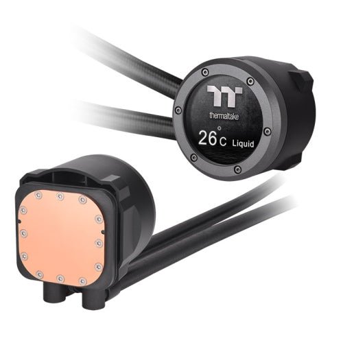 THERMALTAKE LIQUID TH360 V2 ULTRA 360MM ARGB AIO LIQUID COOLER BLACK - SWIFT PERIPHERALS1087643